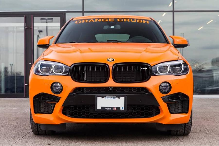 BMW X6 M Orange Crush by Pfaff 2016 года  (фото 5 из 10)
